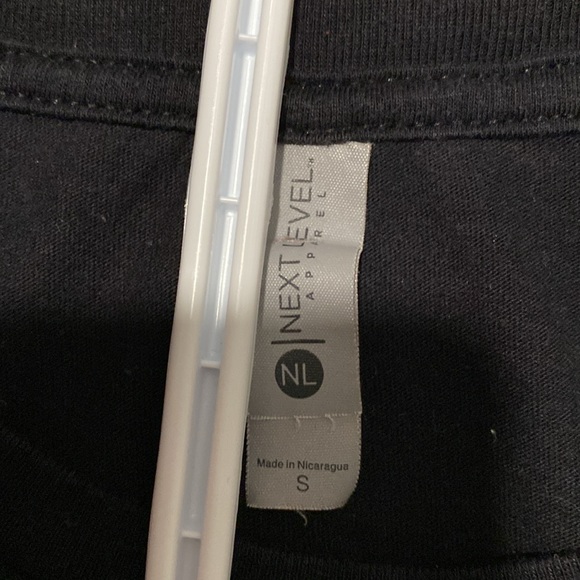 Hardpressed Print Studio | Small tiger lily orange and blue print t shirt - Picture 3 of 4